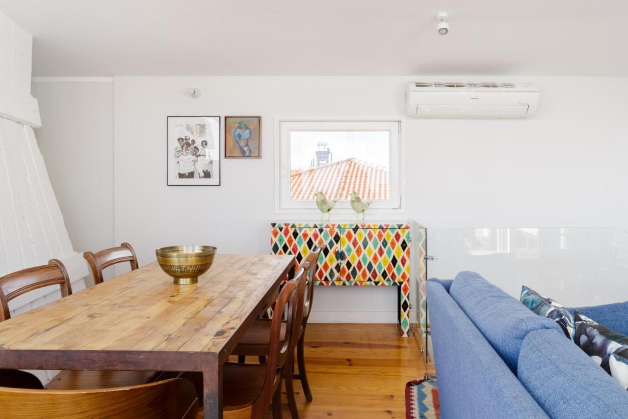Amazing Rooftop Terrace With River And Historic City View 4 Bedrooms 4 Bathrooms Ac 19Th Century Building Chiado Lisboa 外观 照片