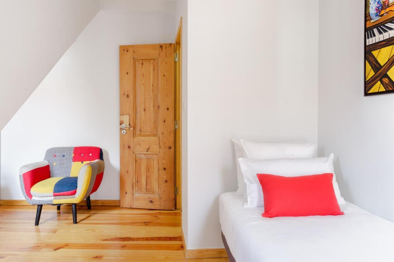 Amazing Rooftop Terrace With River And Historic City View 4 Bedrooms 4 Bathrooms Ac 19Th Century Building Chiado Lisboa 外观 照片