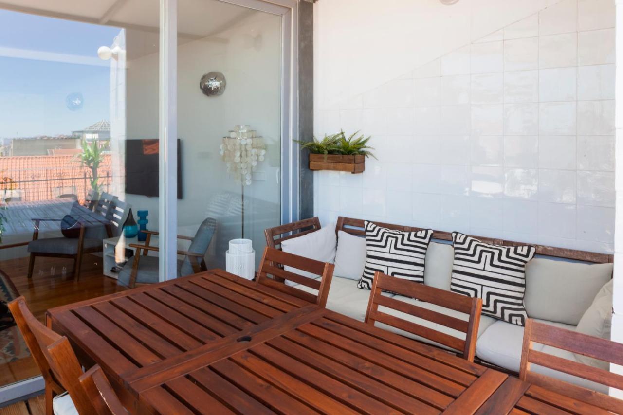 Amazing Rooftop Terrace With River And Historic City View 4 Bedrooms 4 Bathrooms Ac 19Th Century Building Chiado Lisboa 外观 照片